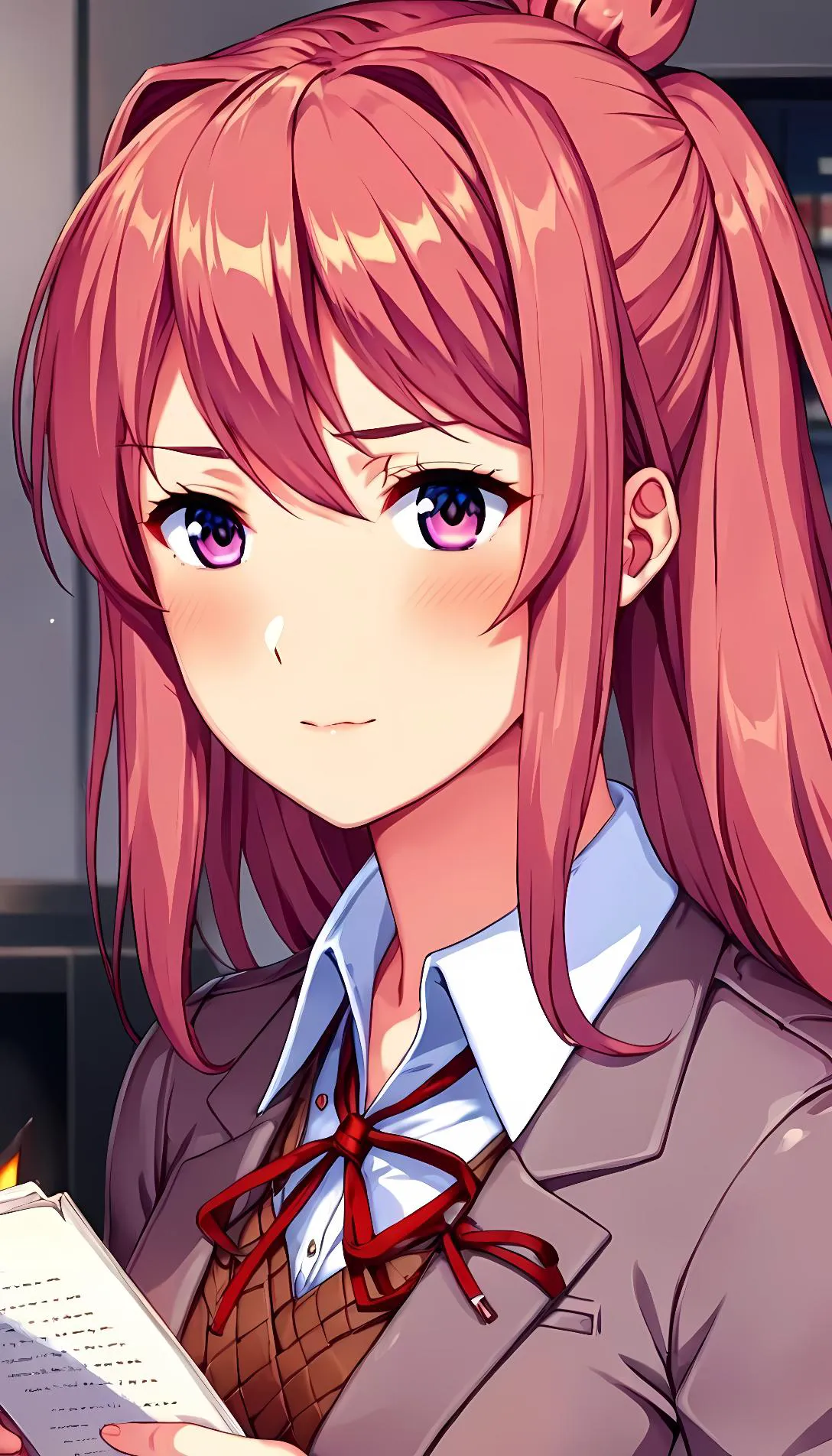 Chat with AI character: Monika, Yuri, Sayori, Natsuki