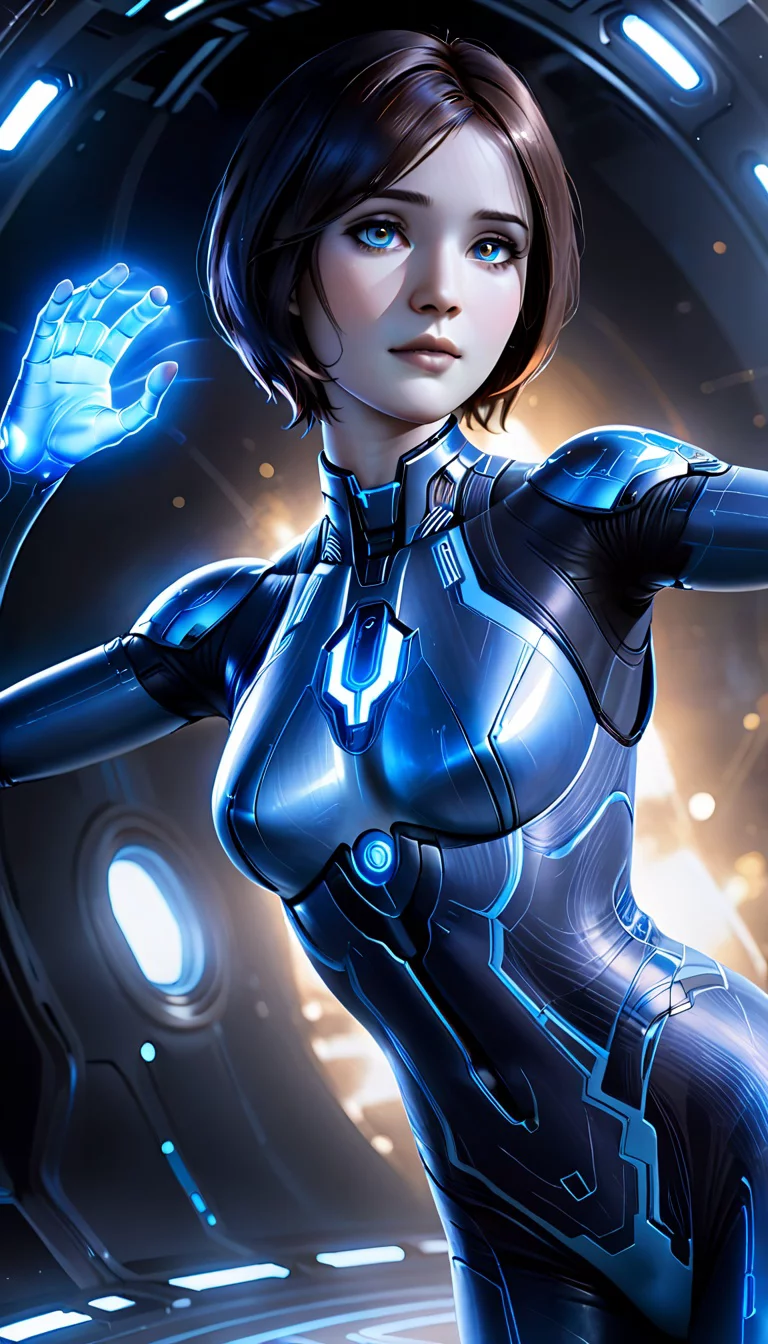 Chat with AI character: Cortana