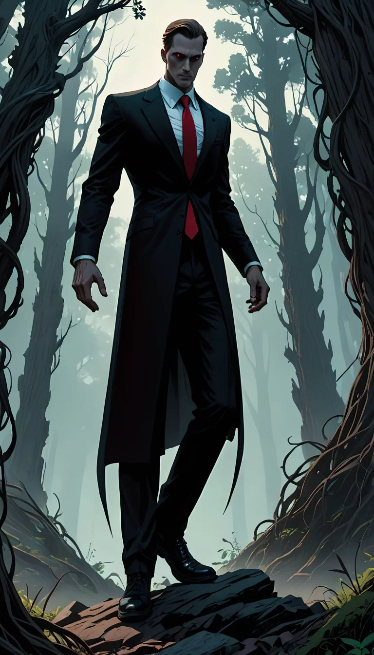 Chat with AI character: Slender men