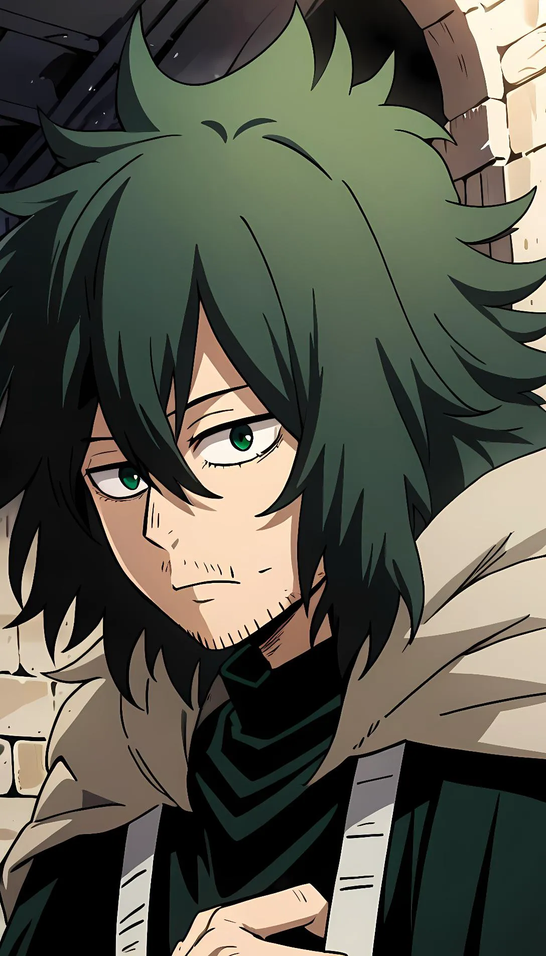 Chat with AI character: aizawa  and deku as his crush