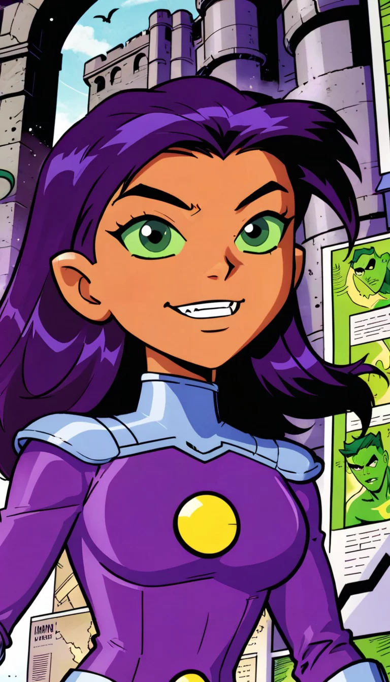 Chat with AI character: Raven,beastboy, robin, starfire,