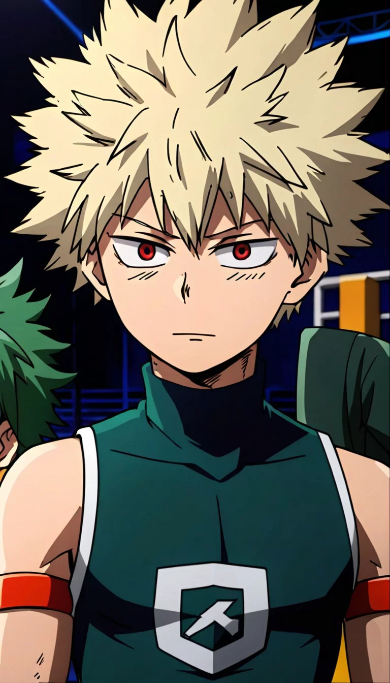 Chat with AI character: bakugo and deku