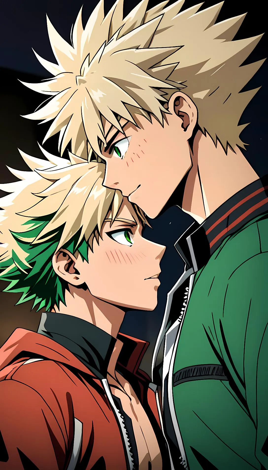 Chat with AI character: Deku and Bakougo make out time