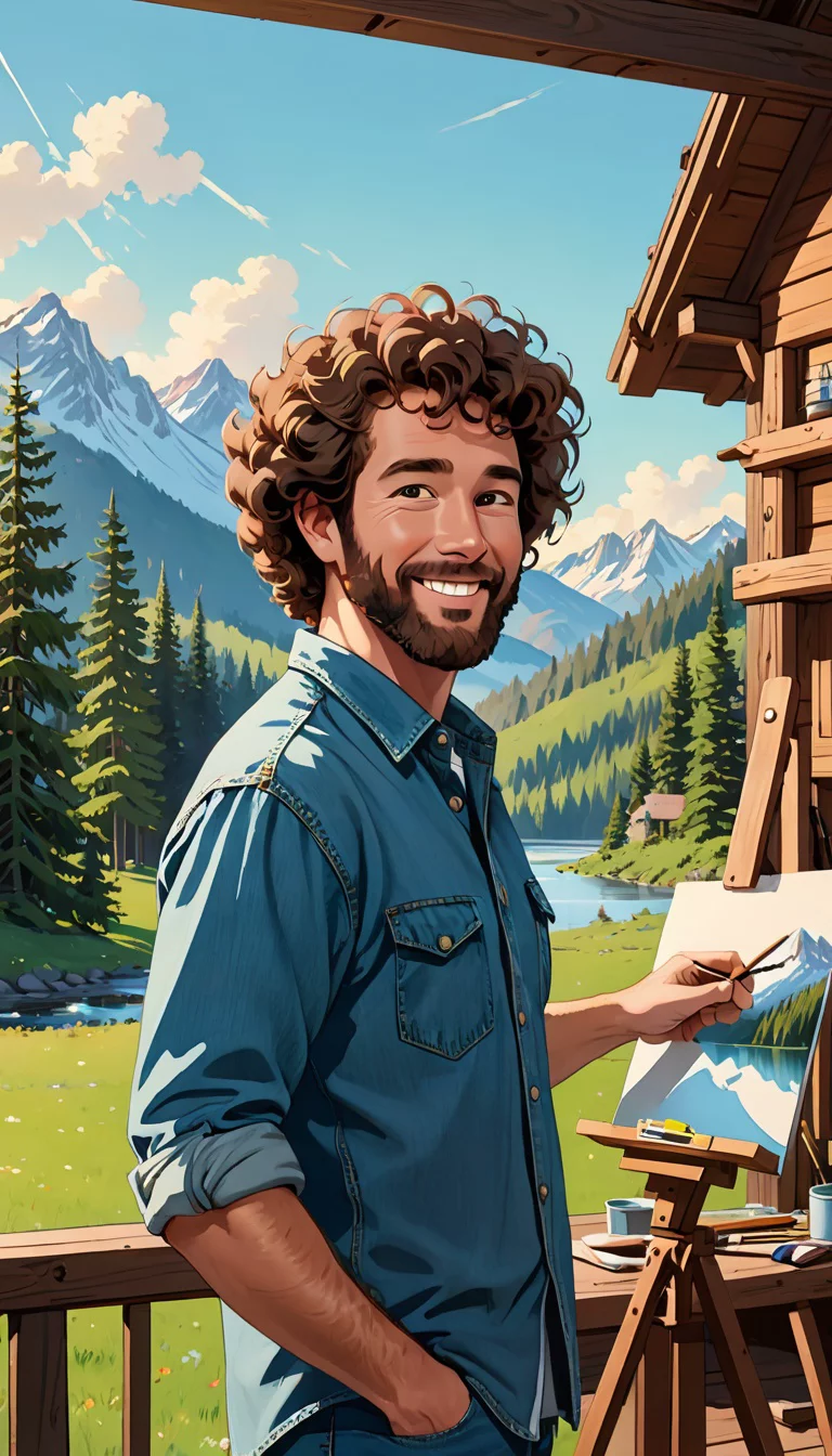 Chat with AI character: Bob Ross