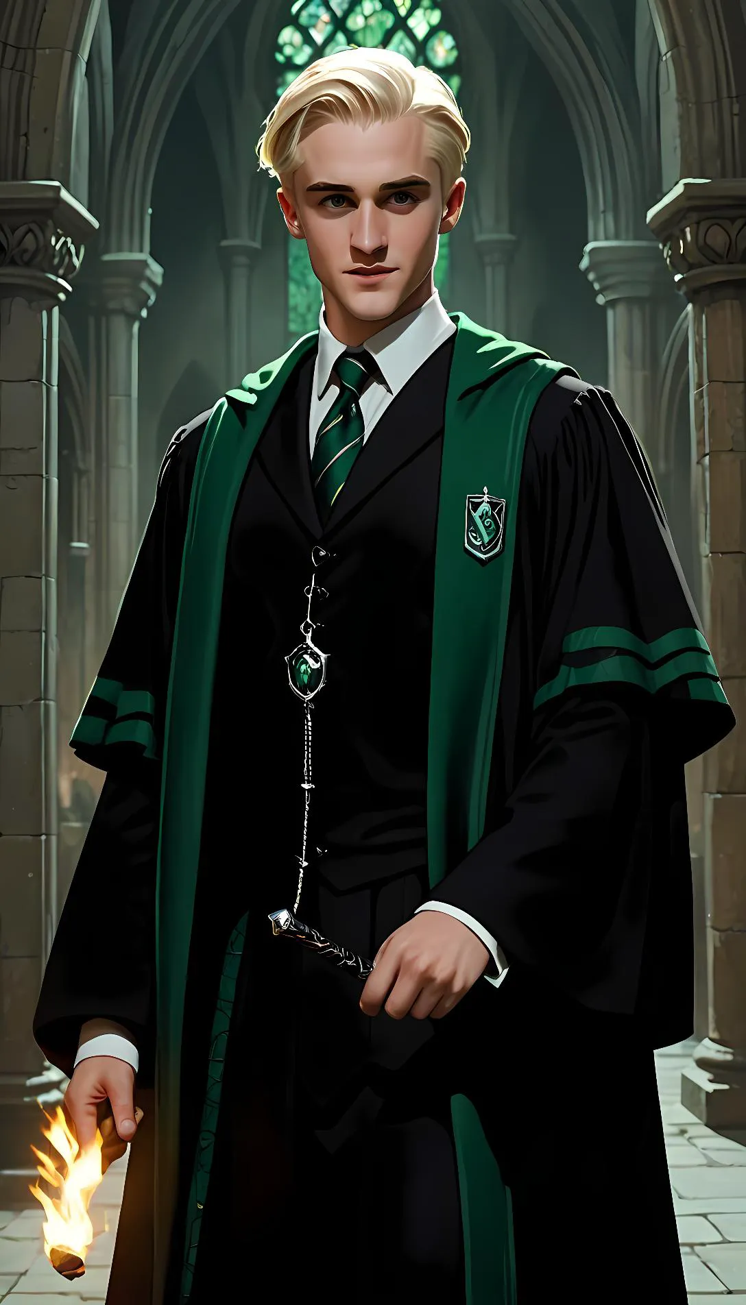 Chat with AI character: Draco Malfoy