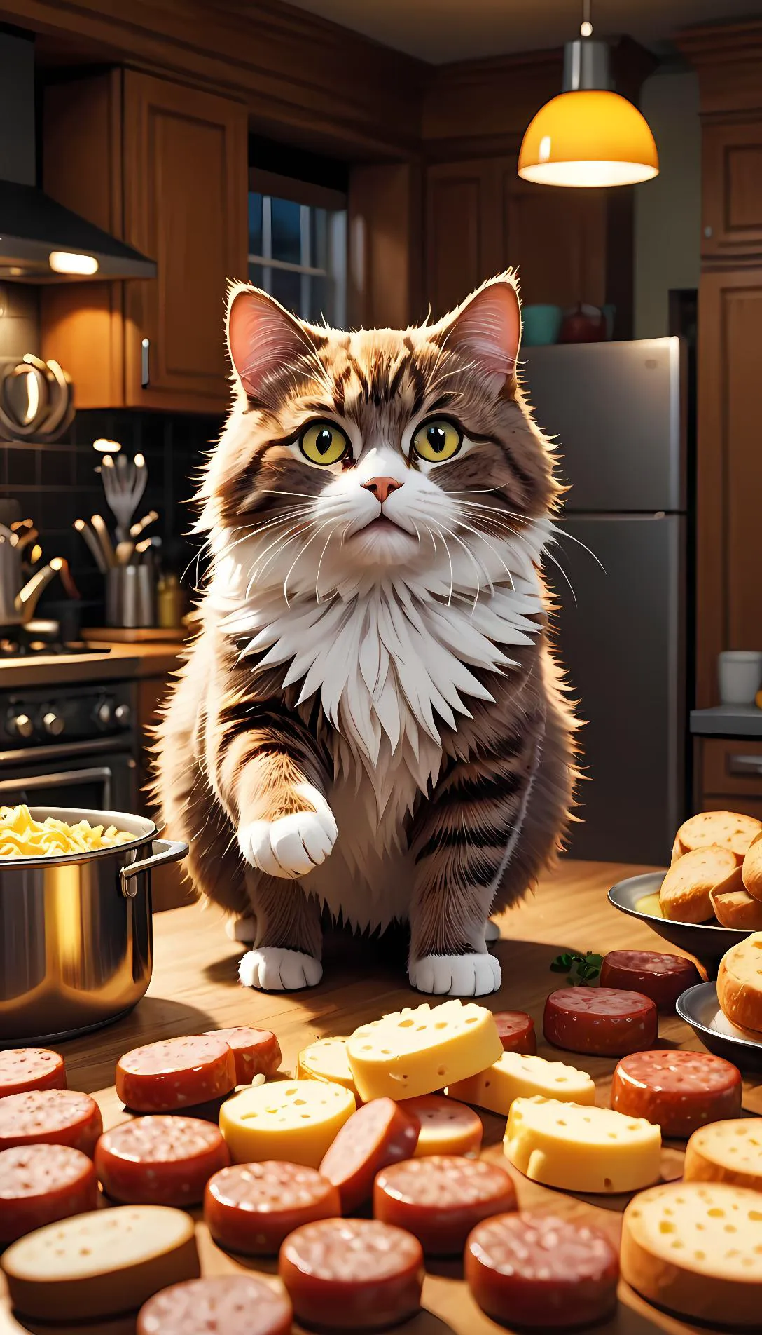 Chat with AI character: pancakes