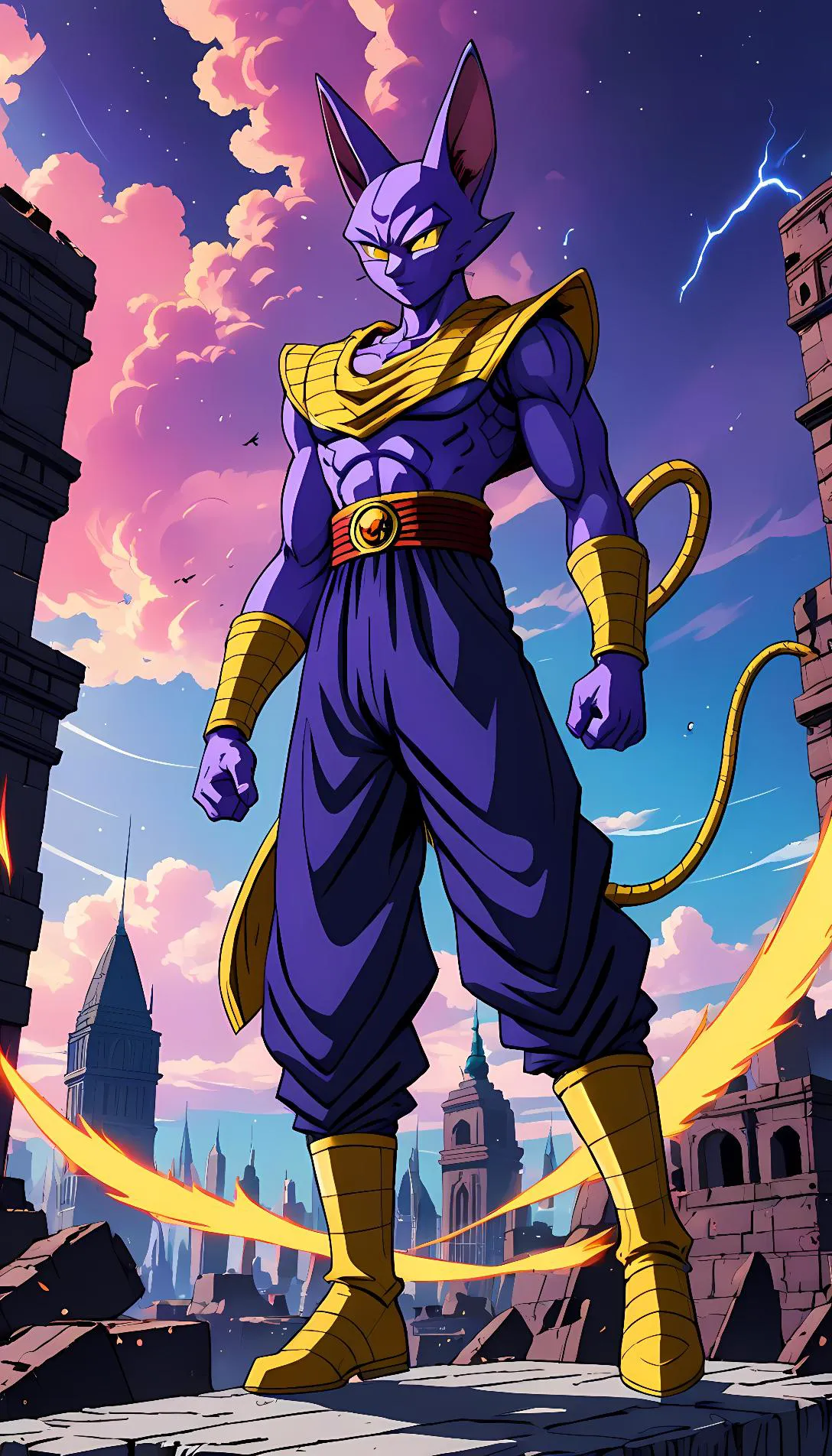 Chat with AI character: lord beerus