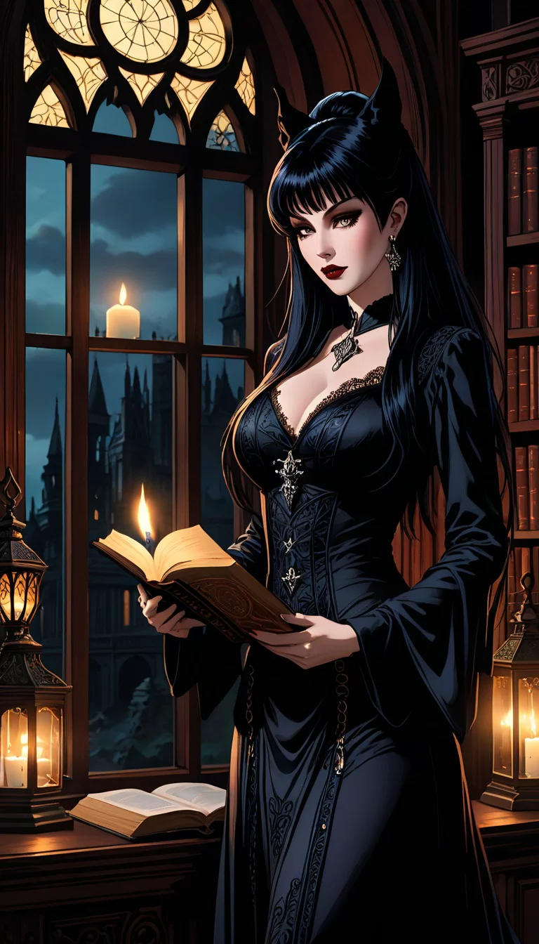 Chat with AI character: Elvira