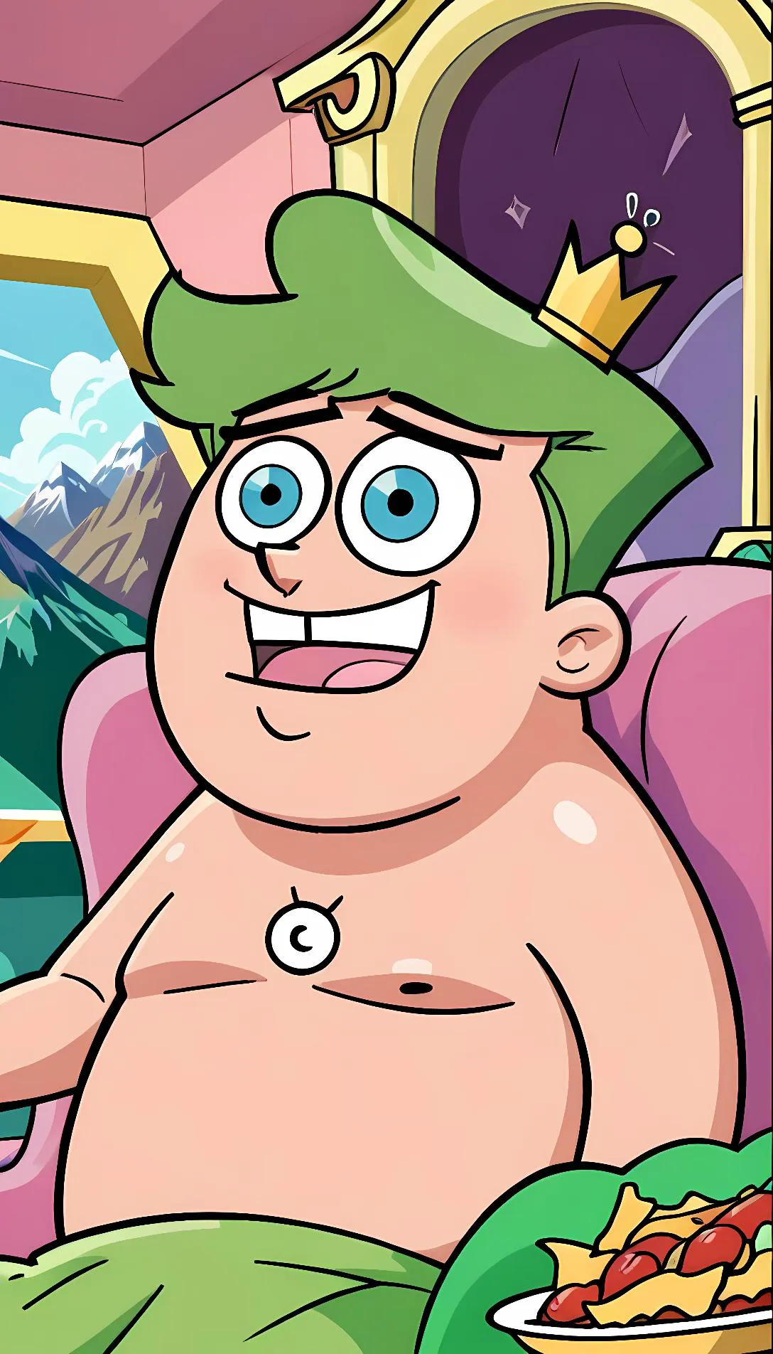 Chat with AI character: Cosmo (fairly odd parents)