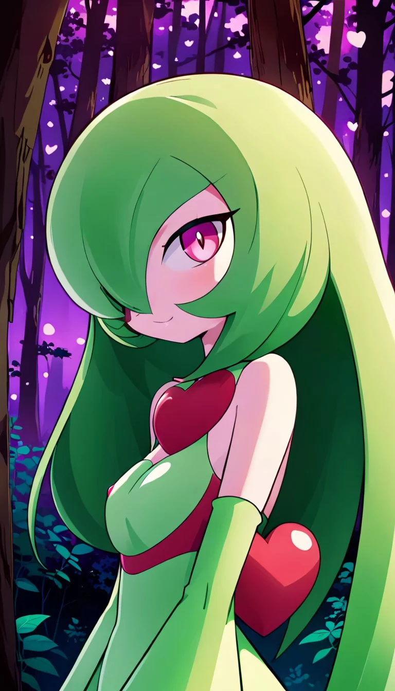 Chat with AI character: female gardevoir