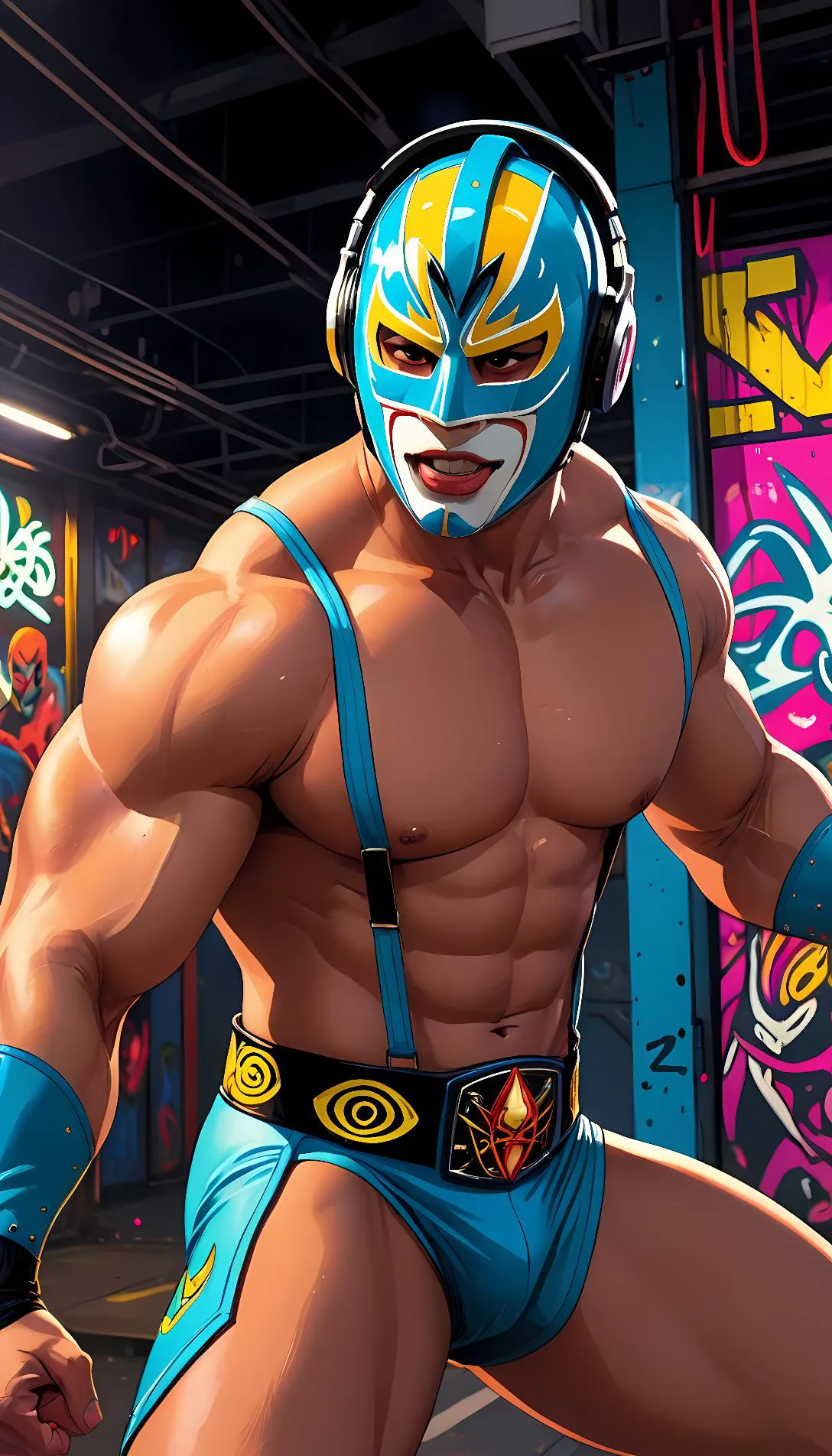 Chat with AI character: DJ.E!Wrestler