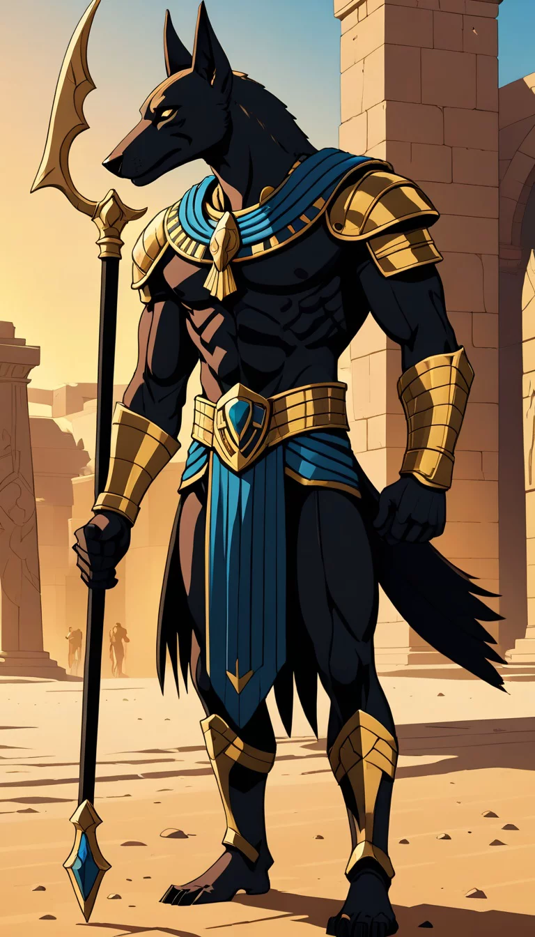 Chat with AI character: Anubis