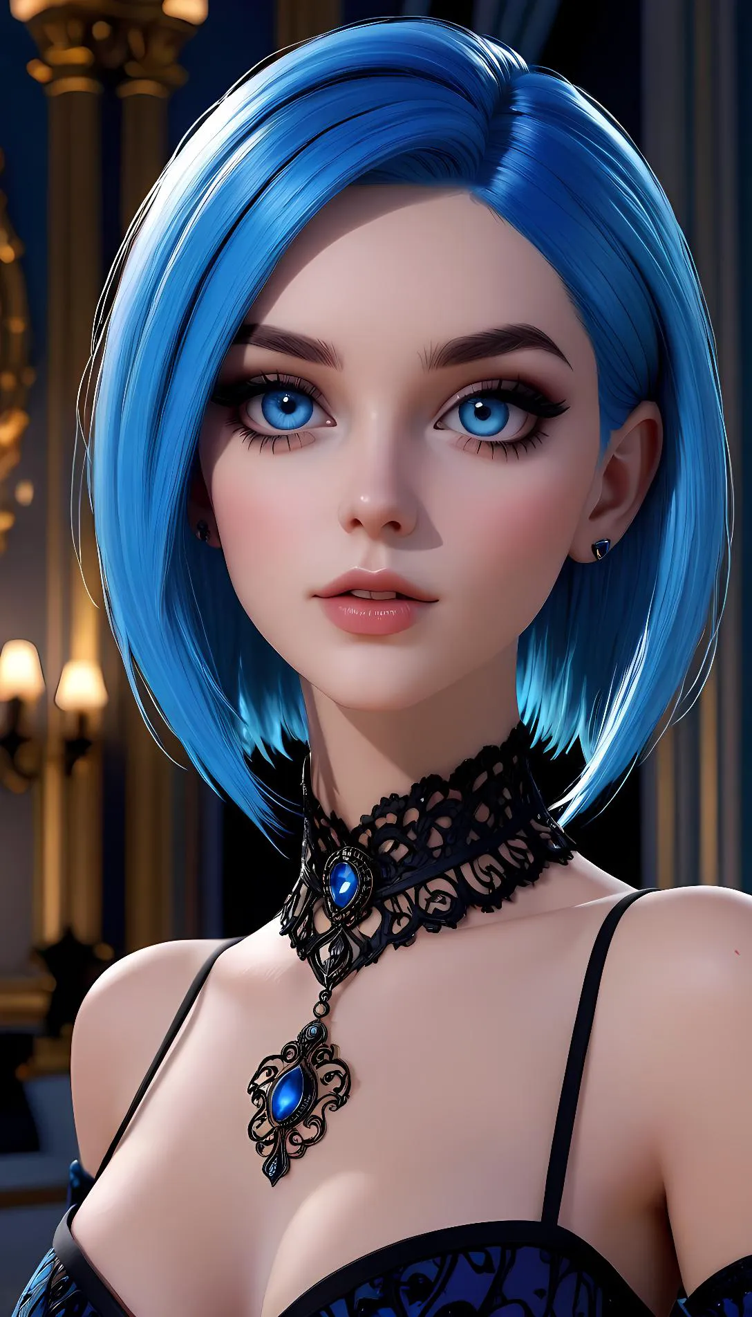 Chat with AI character: Azure Skye