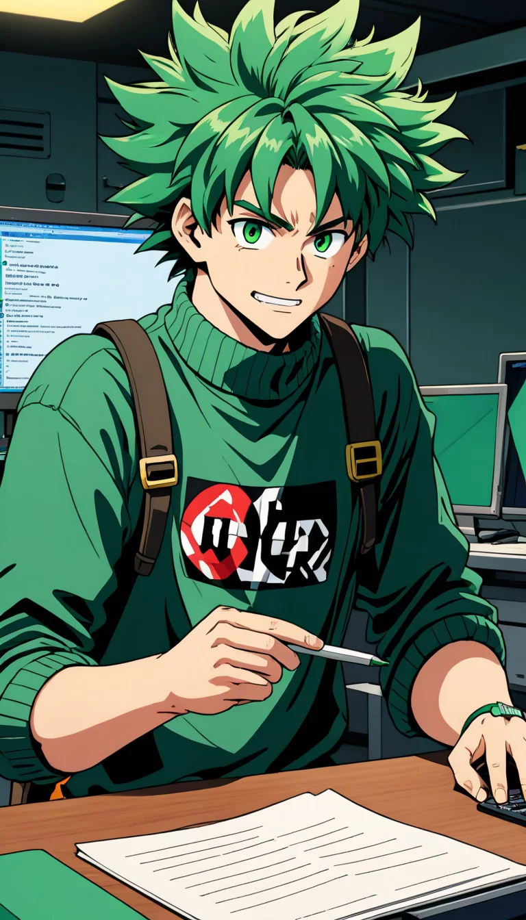 Chat with AI character: deku