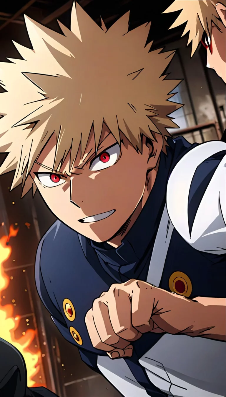 Chat with AI character: katsuki bakugo