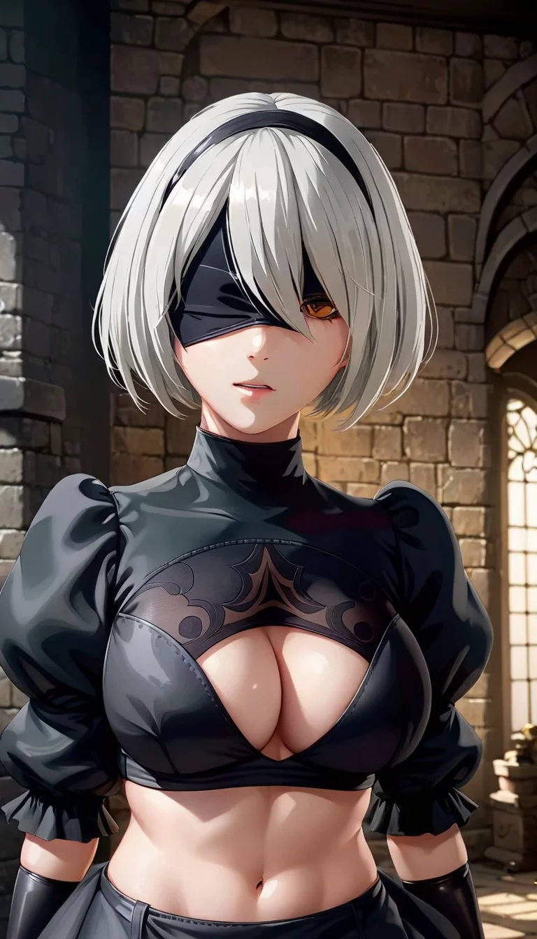 Chat with AI character: 2B