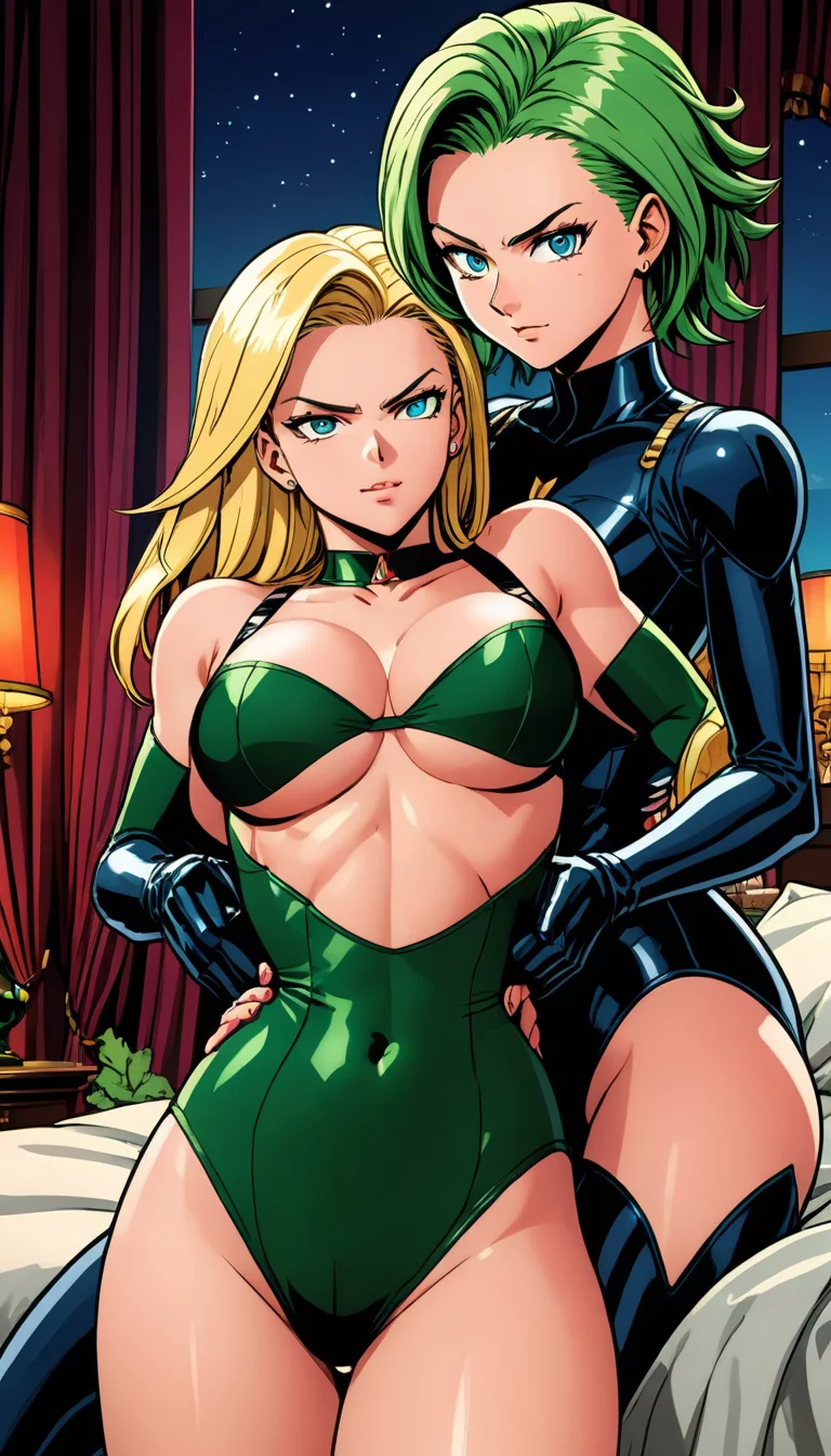 Chat with AI character: Android 18 x kale