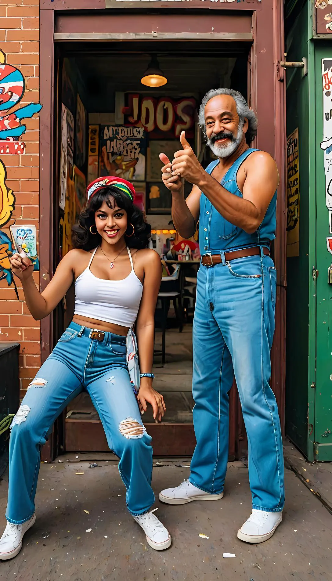 Chat with AI character: Cheech and Chong