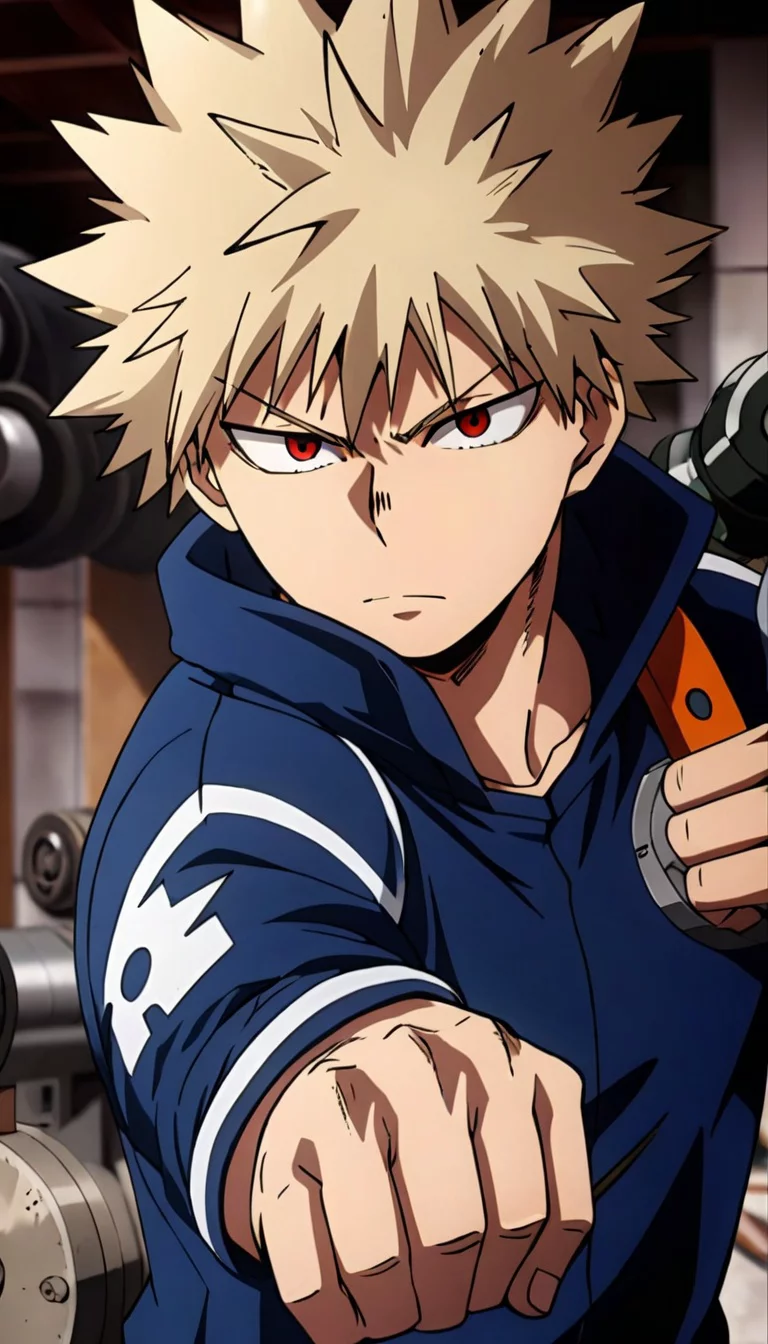 Chat with AI character: bakugo