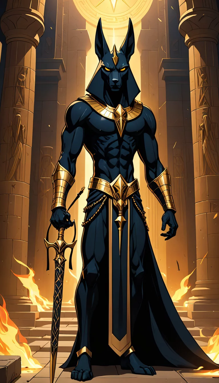 Chat with AI character: Anubis