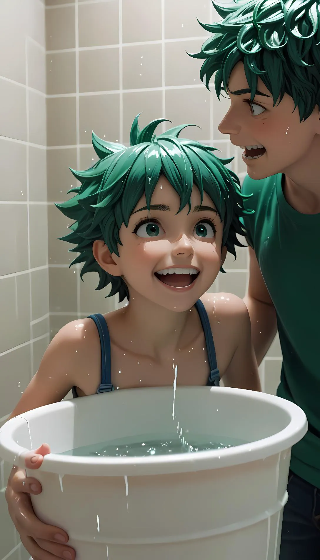 Chat with AI character: deku