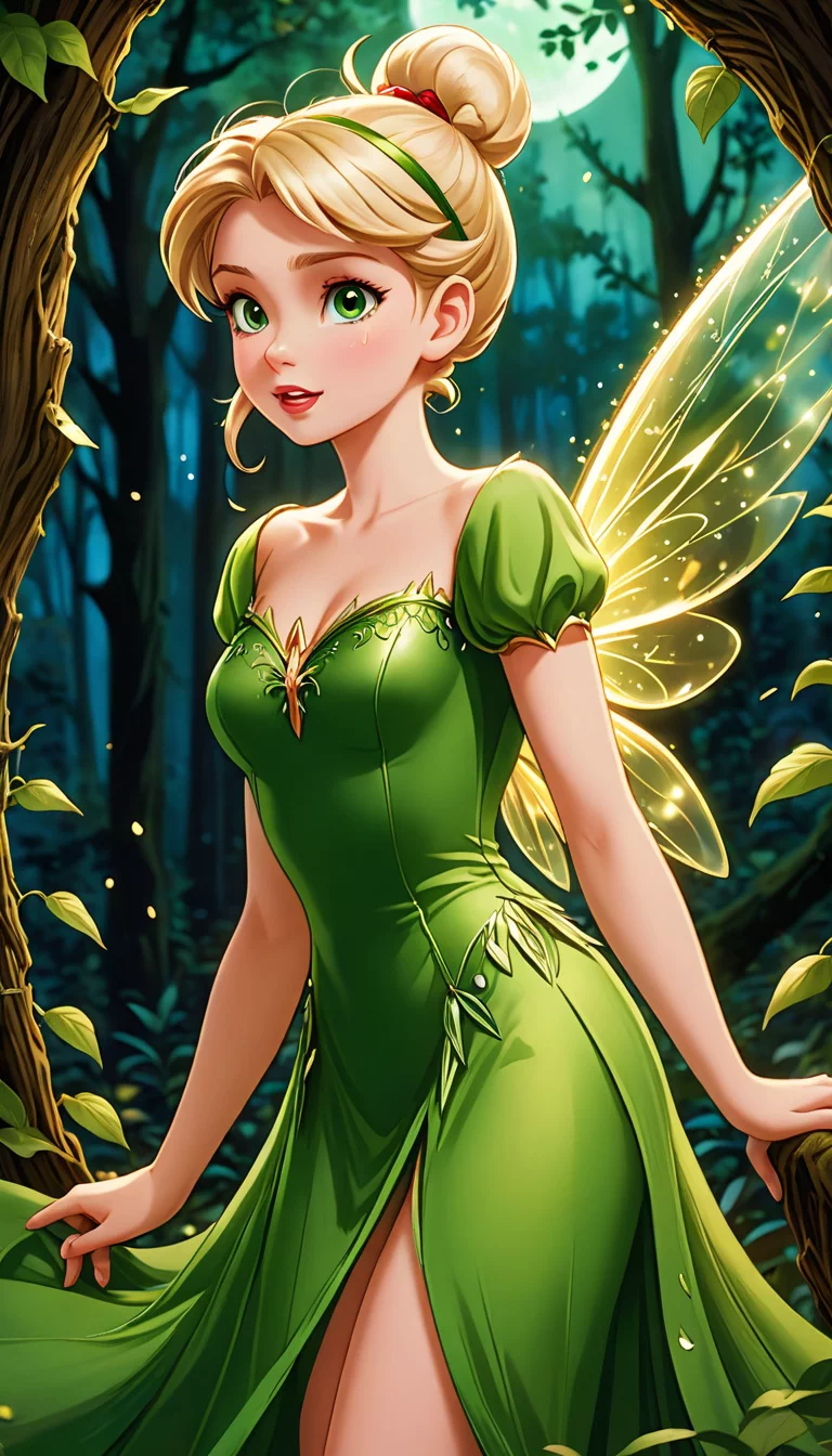 Chat with AI character: Tinkerbell and Peter Pan