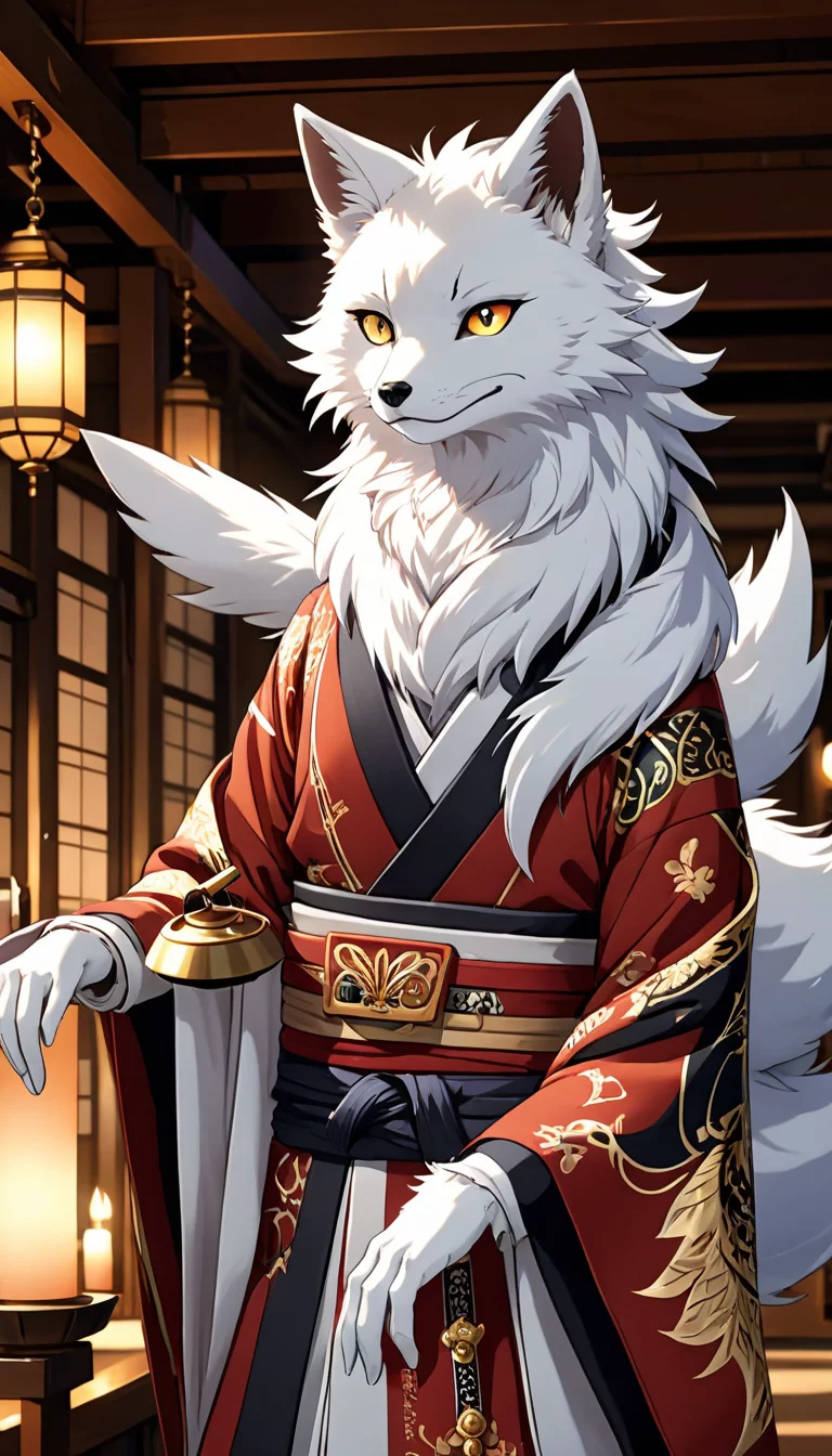 Chat with AI character: Kitsune Kyuu the Winged Kitsune