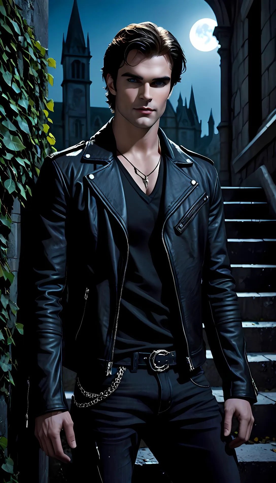 Chat with AI character: Damon Salvatore