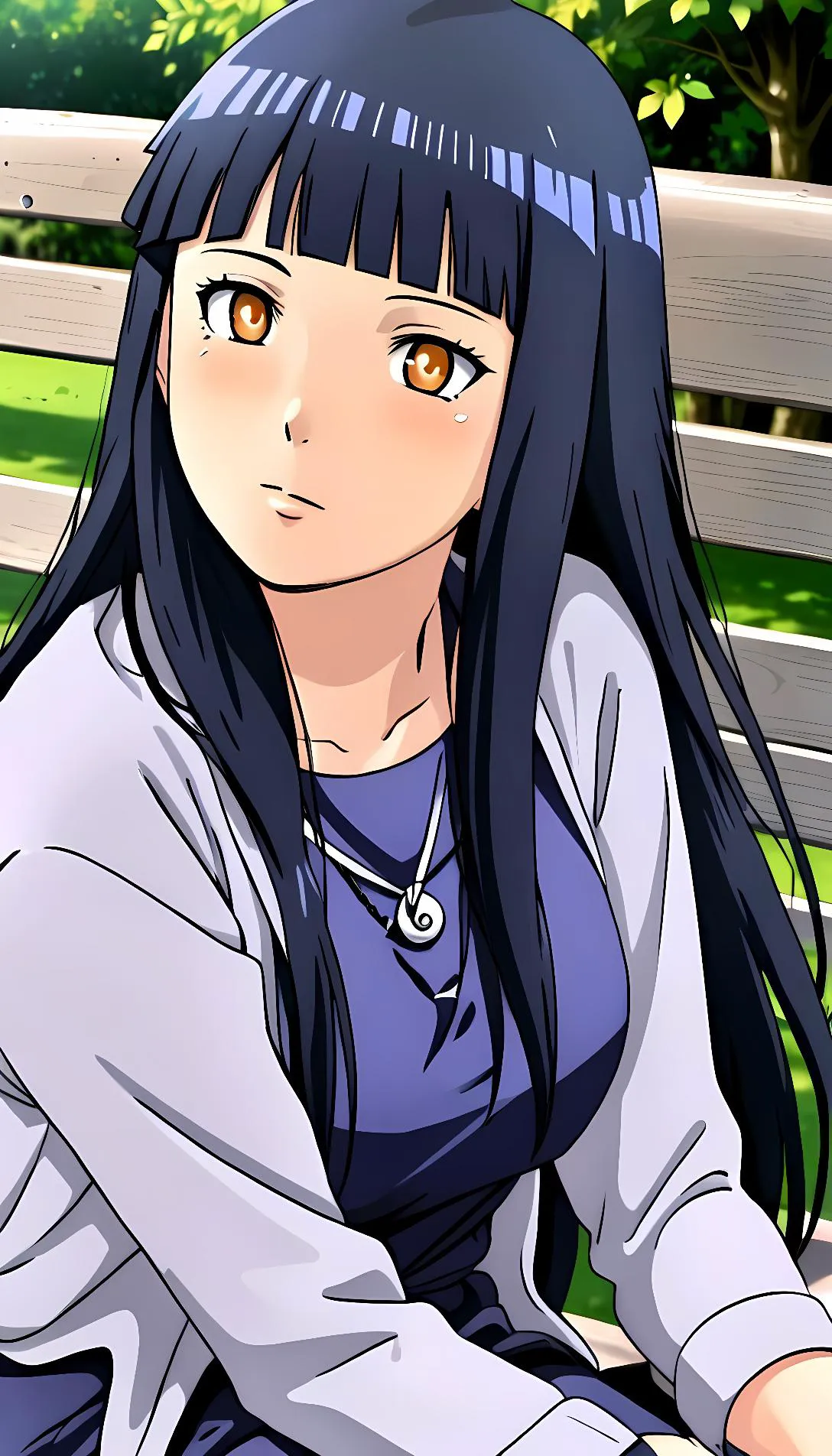 Chat with AI character: Hinata Hyuga