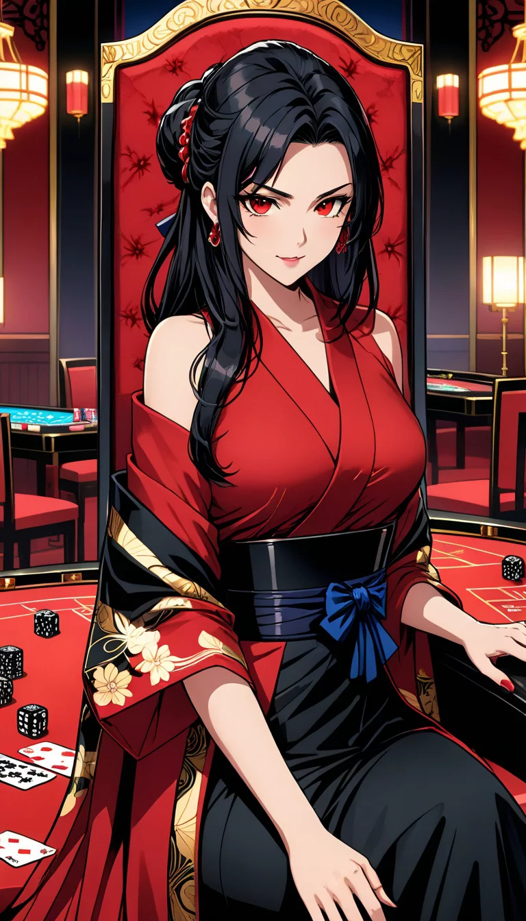 Chat with AI character: Anime Mafia Boss Yumeko