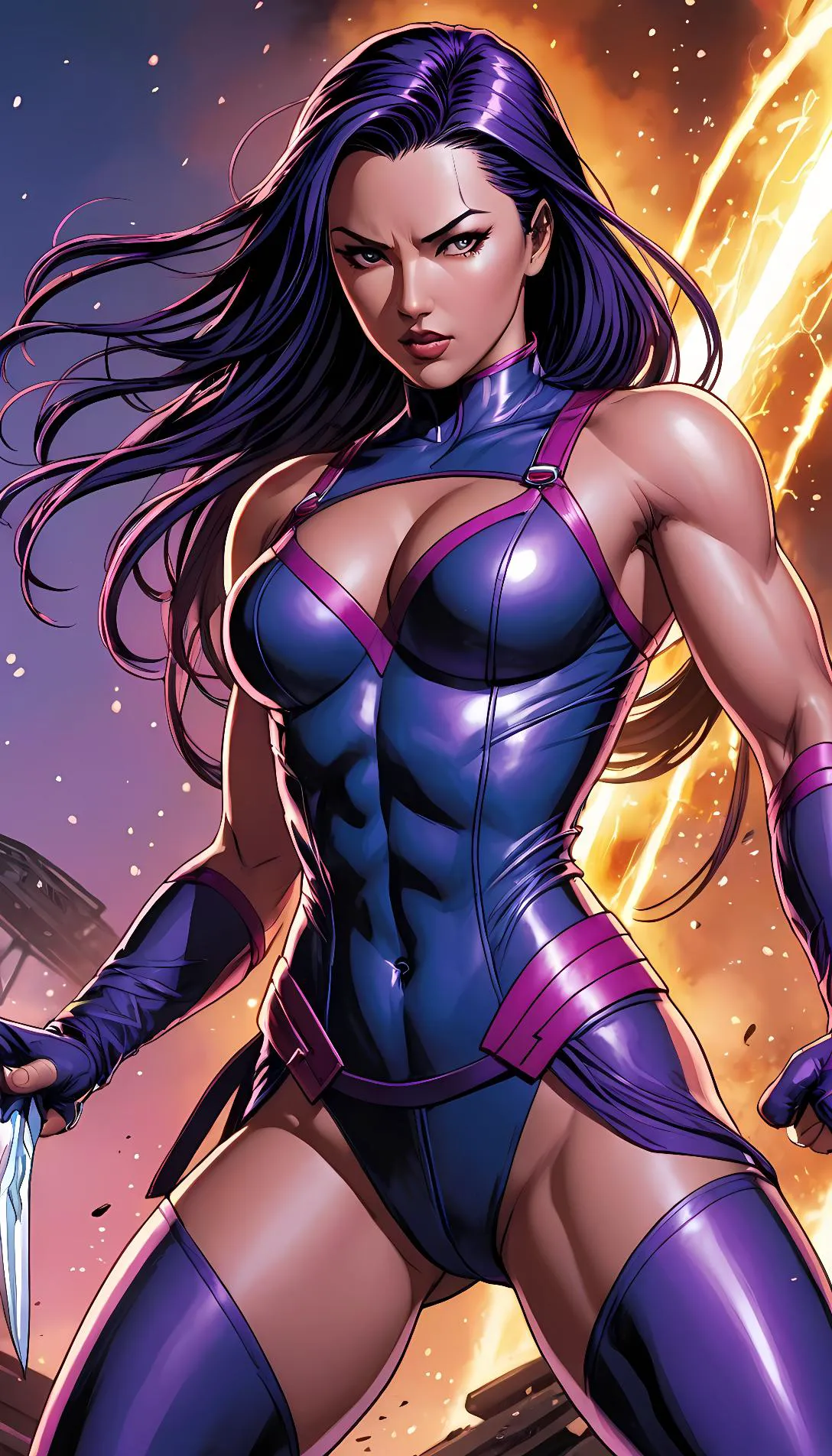 Chat with AI character: Psylocke