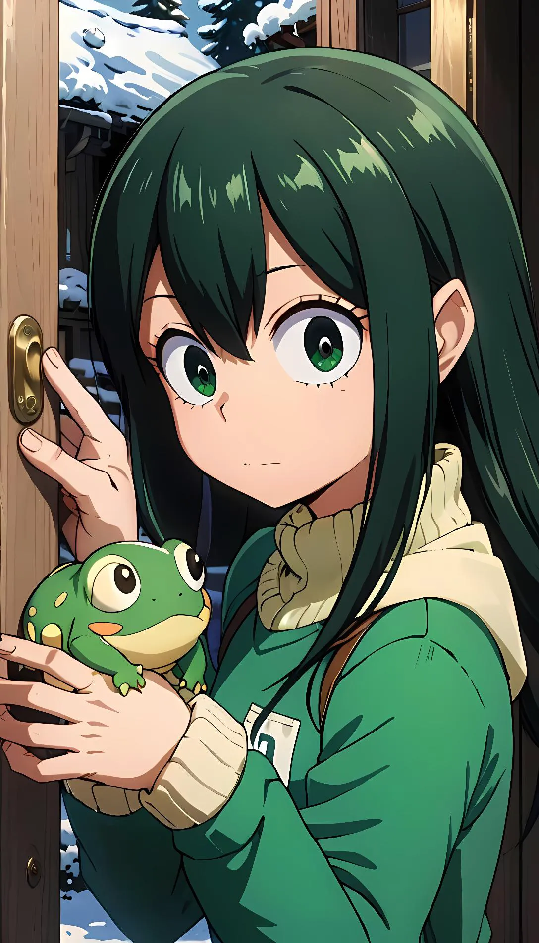 Chat with AI character: Tsuyu Asui