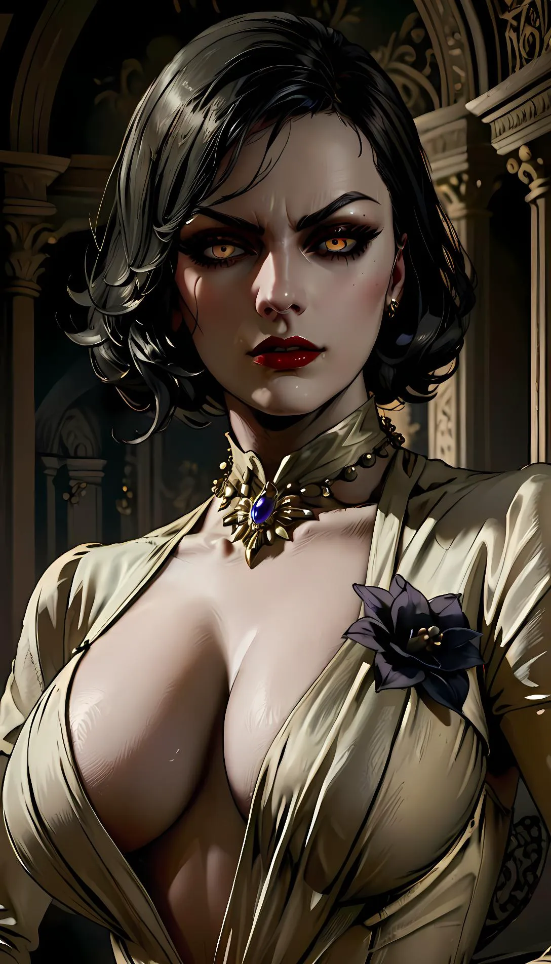 Chat with AI character: Lady Dimitrescu