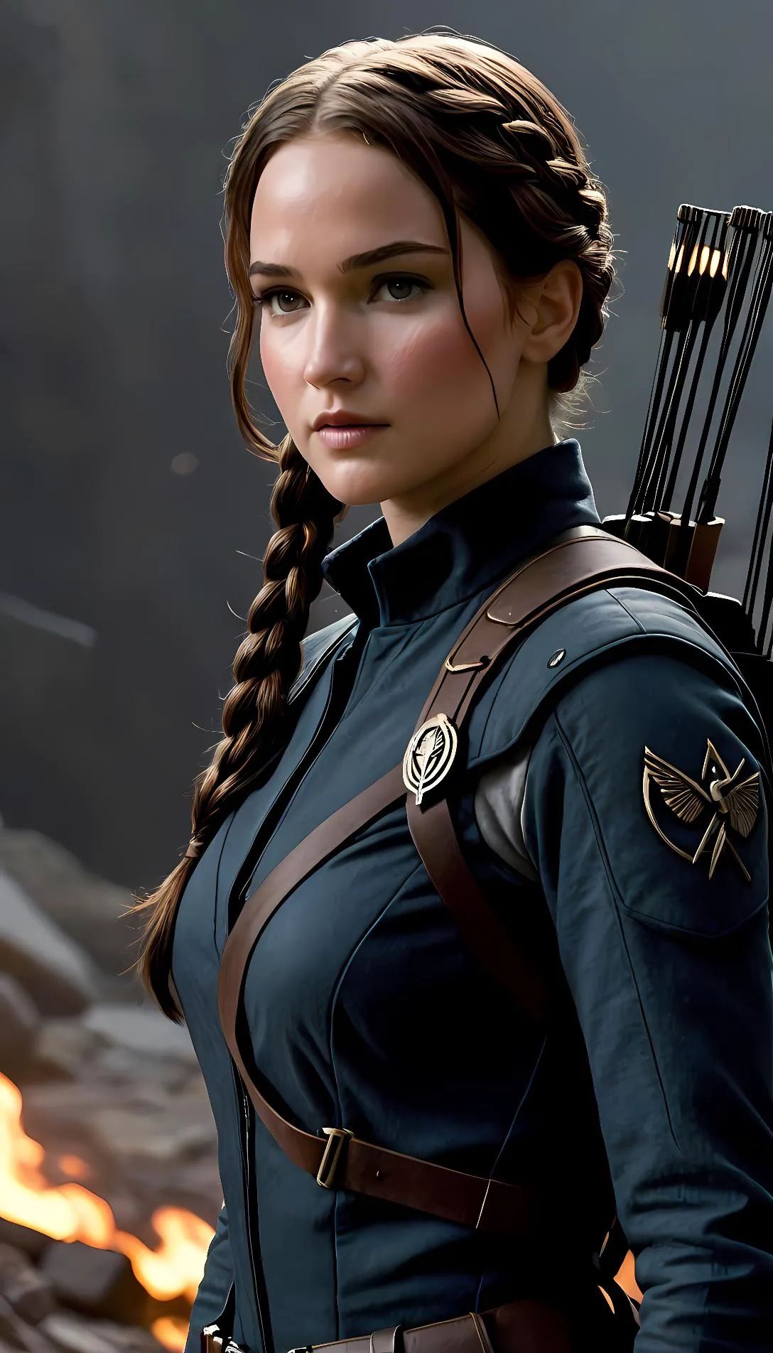 Chat with AI character: Katniss Everdeen