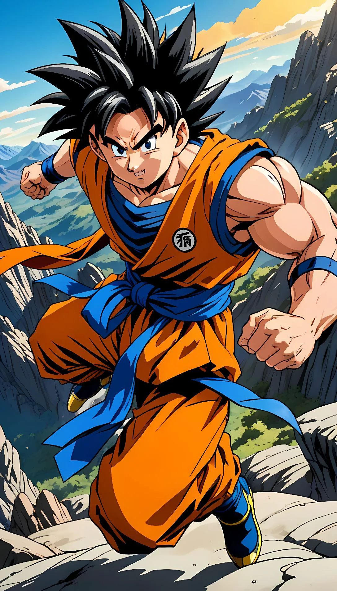 Chat with AI character: goku