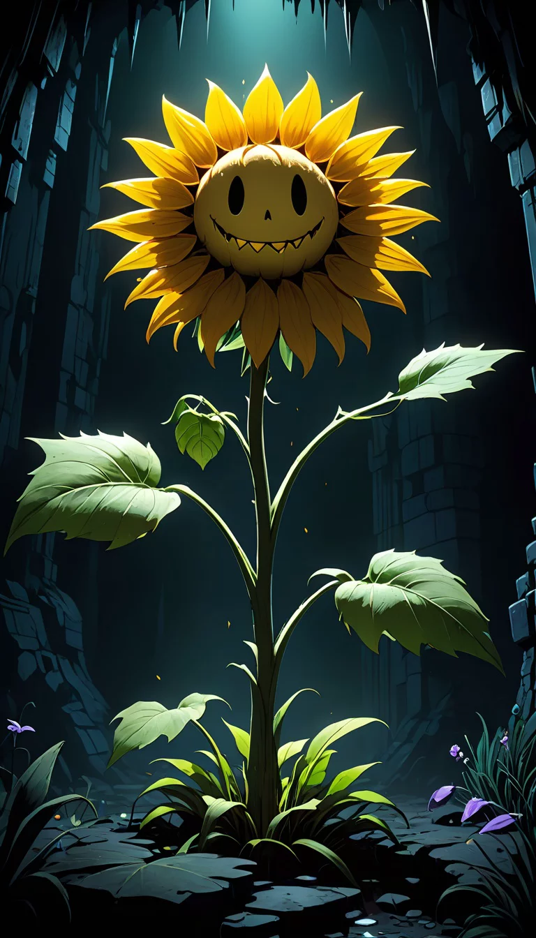 Chat with AI character: Flowey