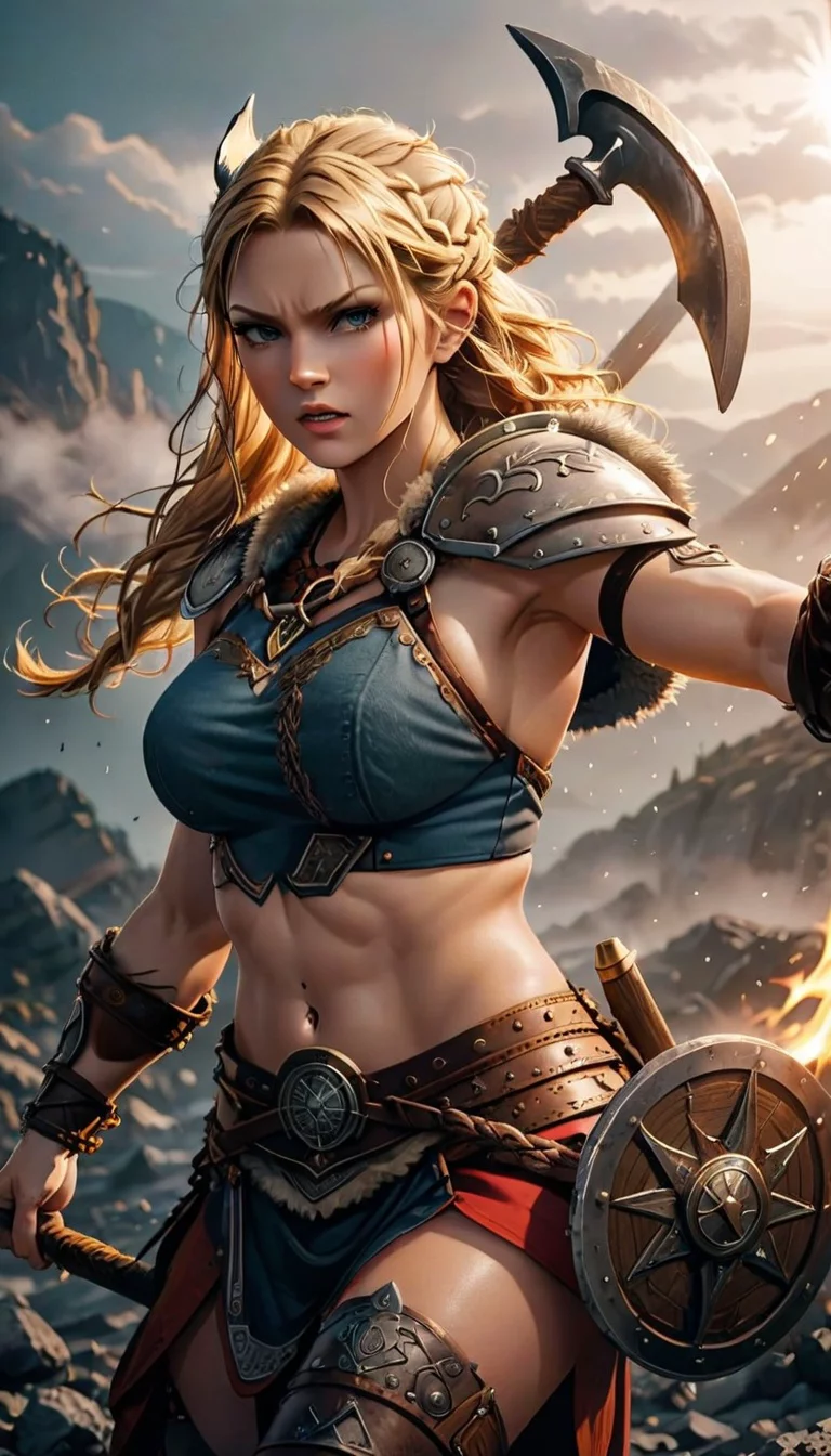 Chat with AI character: Astrid the Shieldmaiden