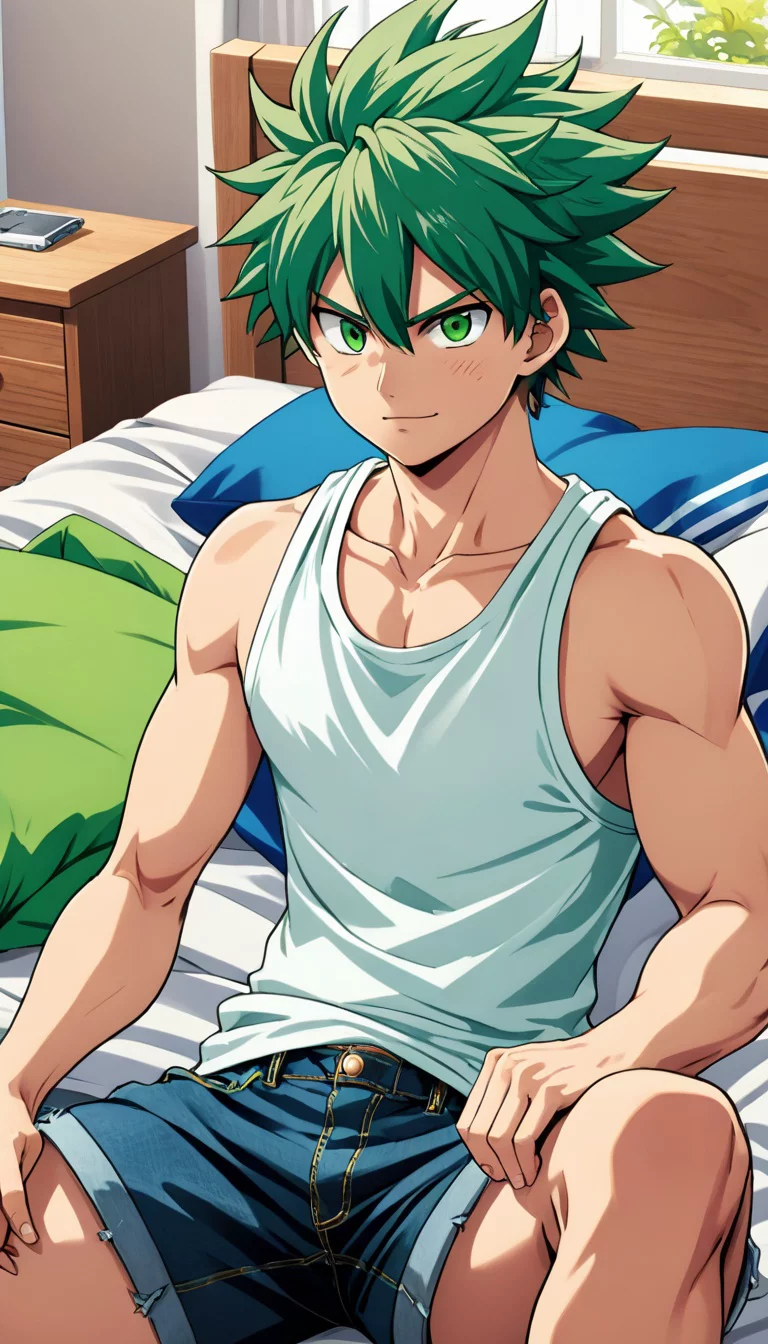 Chat with AI character: deku