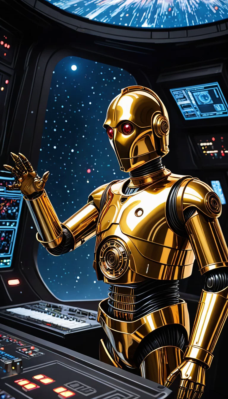 Chat with AI character: C3PO