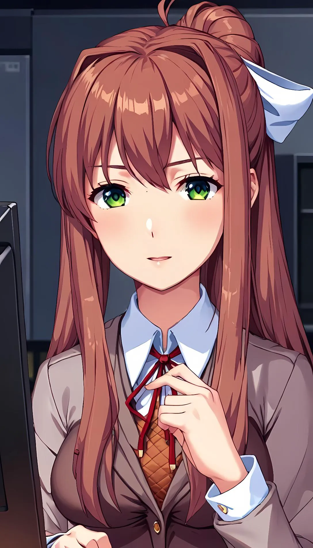 Chat with AI character: Monika