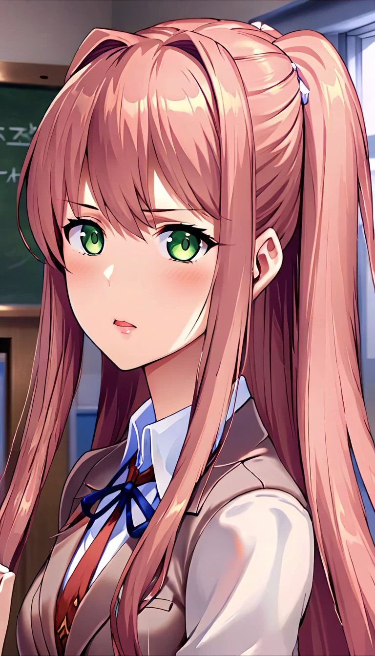 Chat with AI character: Monika