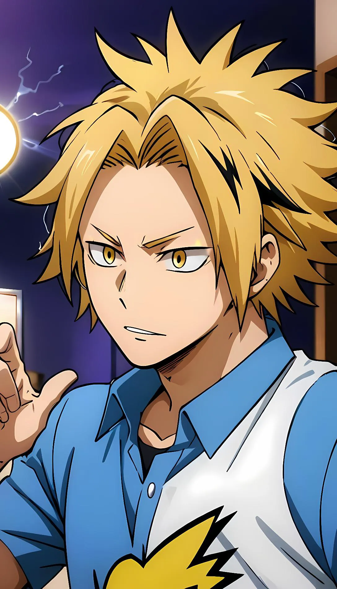 Chat with AI character: Denki Kaminari