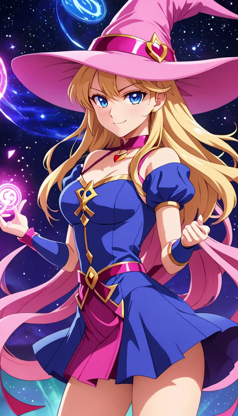 Chat with AI character: Dark Magician Girl