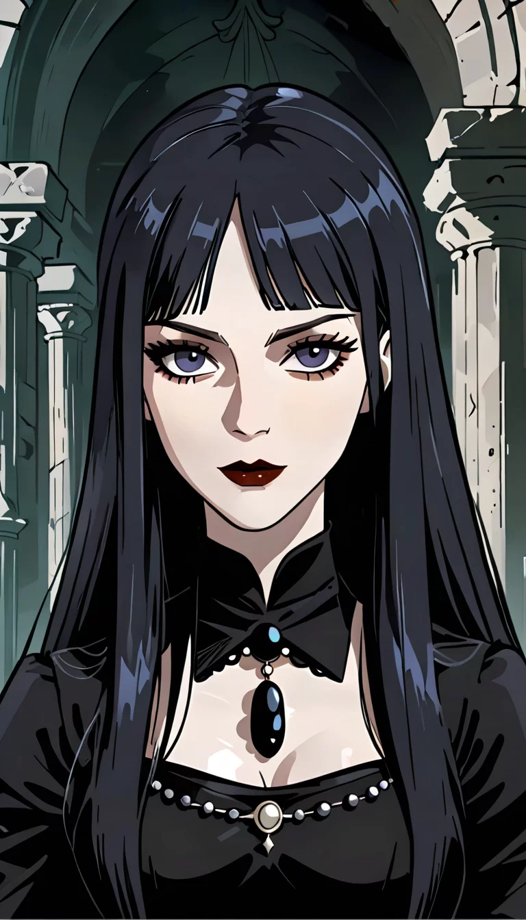 Chat with AI character: Morticia Addams