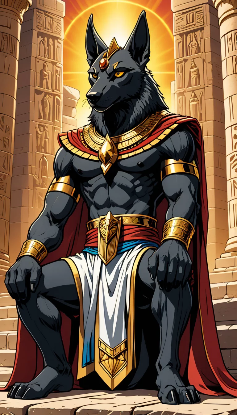 Chat with AI character: Anubis