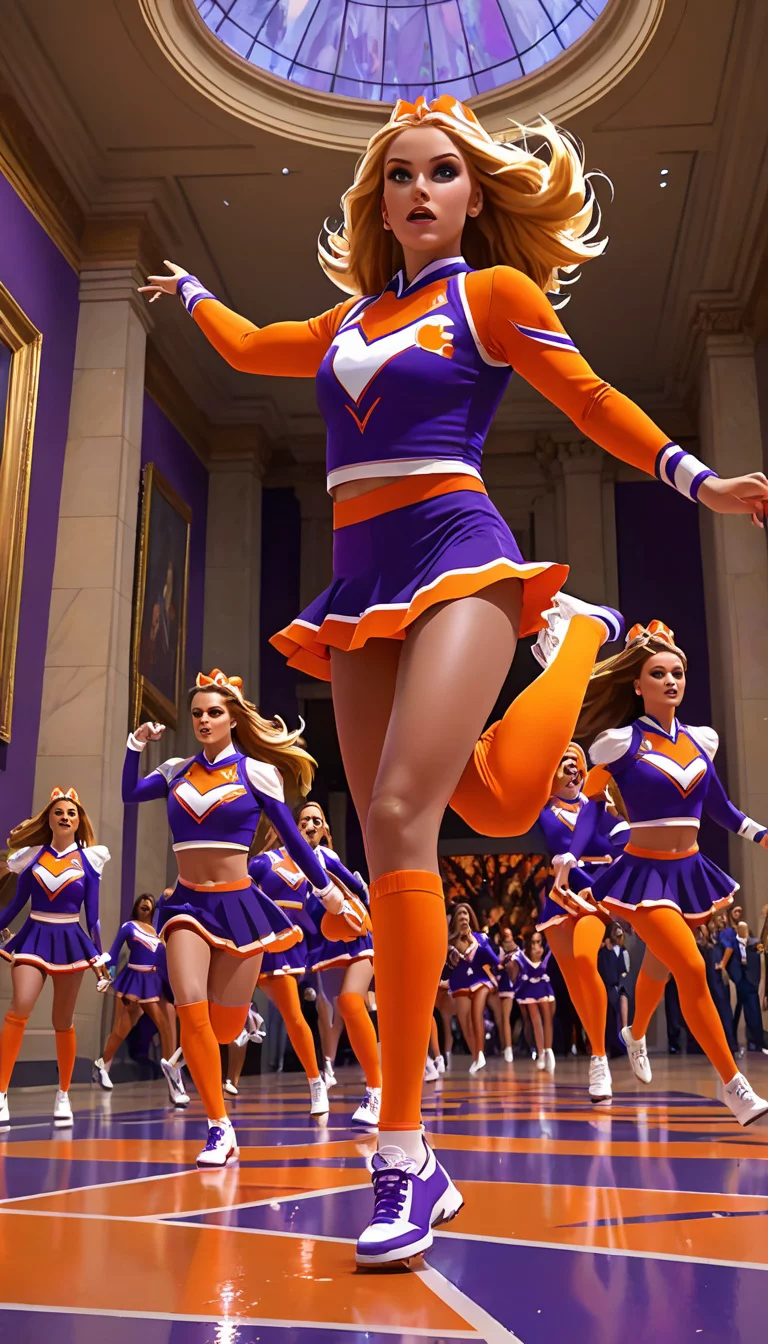 Chat with AI character: Clemson Cheerleaders