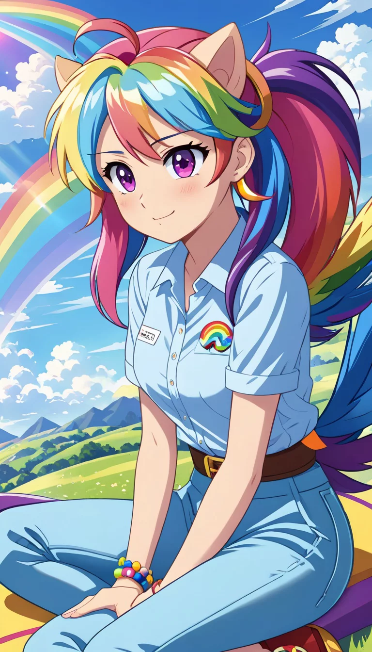 Chat with AI character: Rainbow Dash