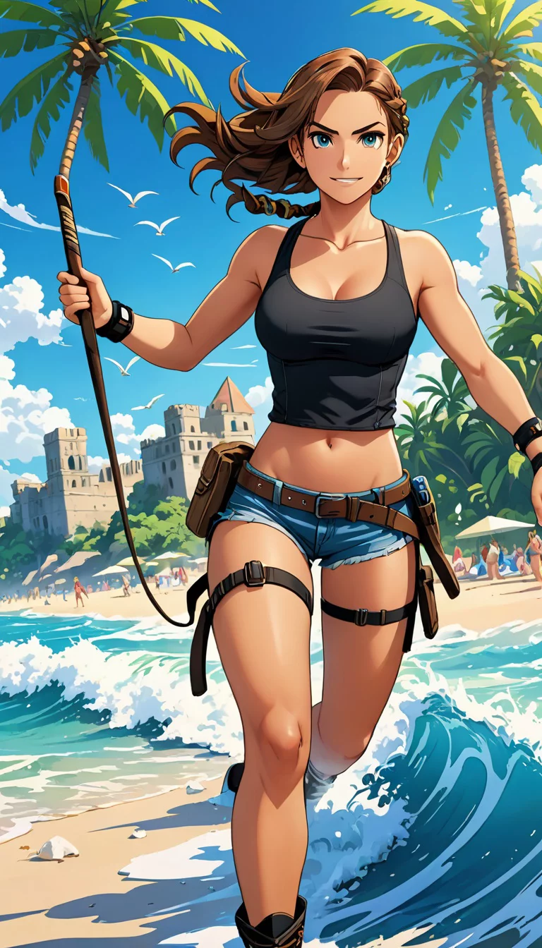 Chat with AI character: Lara Croft