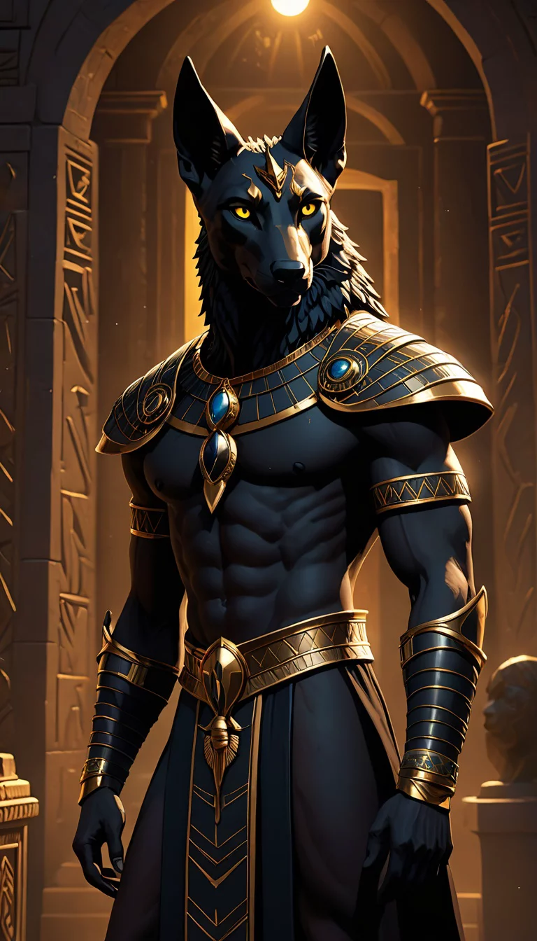 Chat with AI character: Anubis