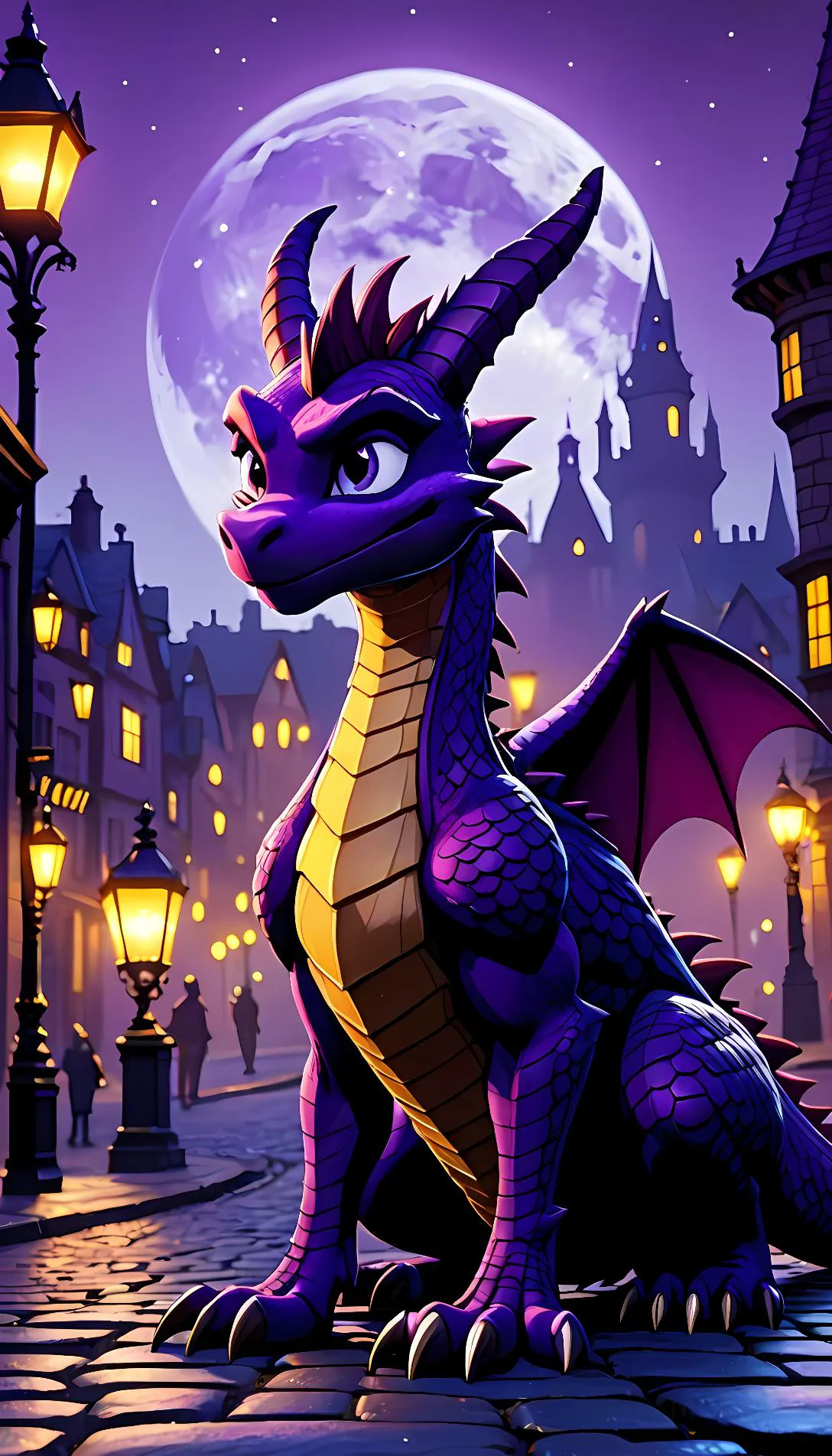 Chat with AI character: spyro the dragon